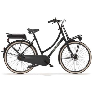 Cortina E-U4 Transport Jet Black Matt N7 DAMES